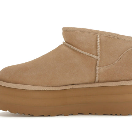 UGG Classic Ultra Mini Platform Boot Sand 1135092-SAN, profil intérieur