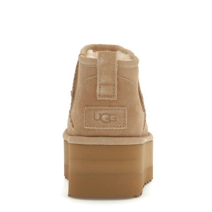 UGG Classic Ultra Mini Platform Boot Sand 1135092-SAN, arrière