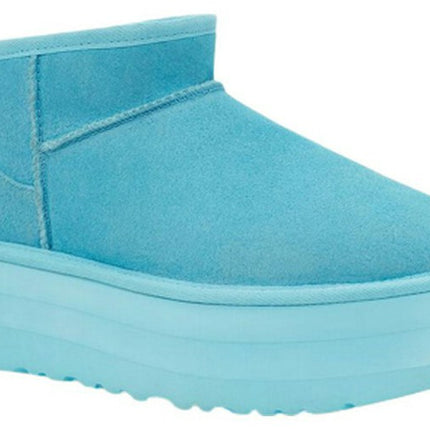 UGG Classic Ultra Mini Platform Boot Summer Sky 1135092-SSKY, trois-quarts avant