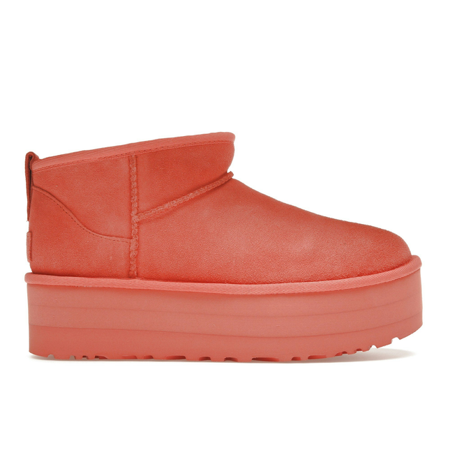 UGG Classic Ultra Mini Platform Boot Vibrant Coral 1135092-VCRL, vue principale