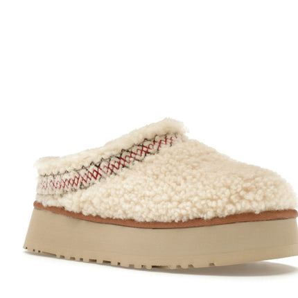 UGG Tazz Braid Natural 1143976-NAT, trois-quarts avant extérieur