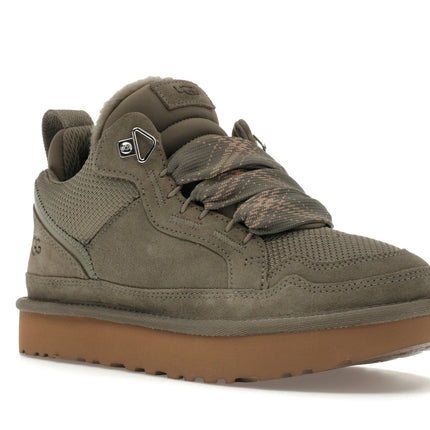 UGG Lowmel Moss Green 1144032-MSG, trois-quarts avant extérieur