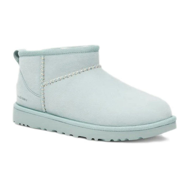 UGG Classic Ultra Mini Boot Madhappy Snow 1146332-SNO, trois-quarts avant