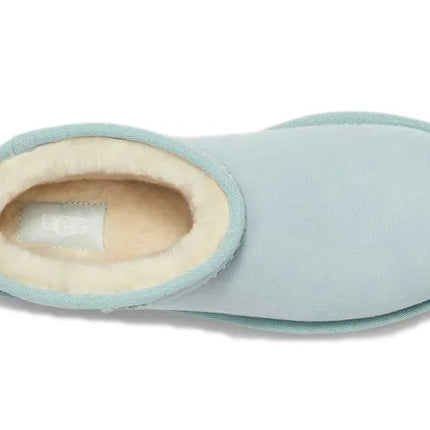 UGG Classic Ultra Mini Boot Madhappy Snow 1146332-SNO, vue de dessus