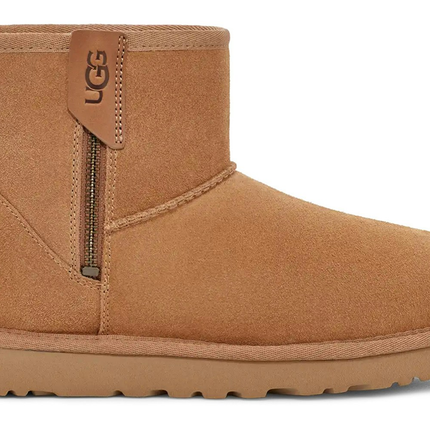UGG Classic Mini Bailey Zip Boot Chestnut 1151230-CHE, vue principale