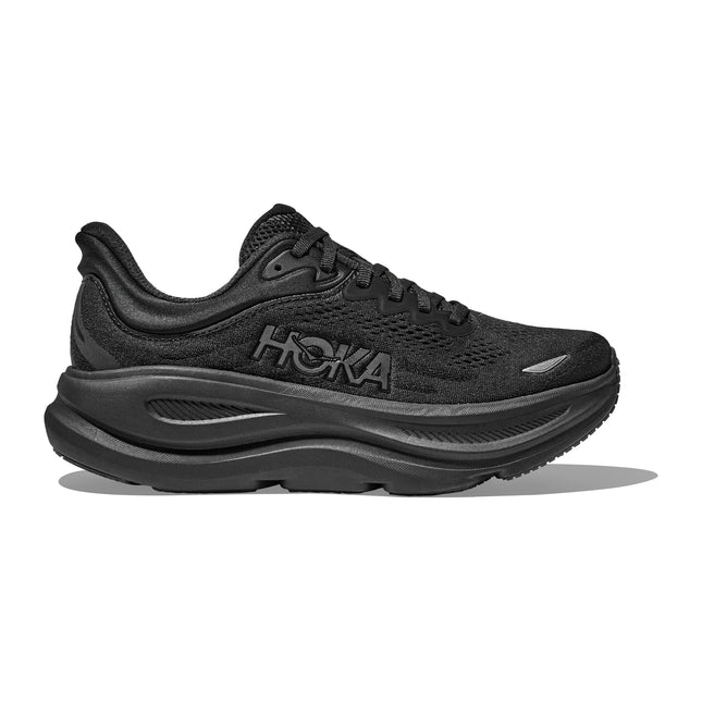 Hoka One One Bondi 9 Triple Black 1162012-BBLC, vue principale
