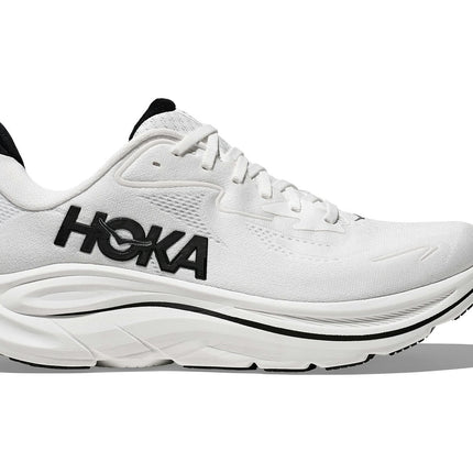 Hoka One One Clifton 10 White Black 1162030-WBLC, vue principale