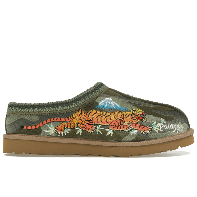 UGG Tasman Slipper Palace Burnt Olive Camo 1172070-GRNC, vue principale