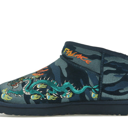 UGG Classic Ultra Mini Boot Palace Navy Camo 1172071-BCM, profil intérieur