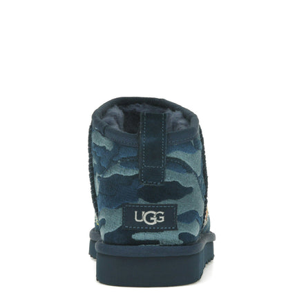 UGG Classic Ultra Mini Boot Palace Navy Camo 1172071-BCM, arrière