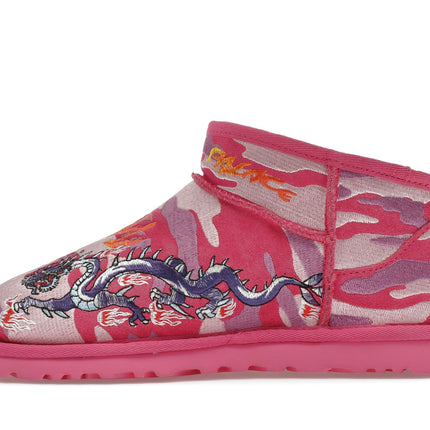 UGG Classic Ultra Mini Boot Palace Pink Camo 1172071-PKC, profil intérieur