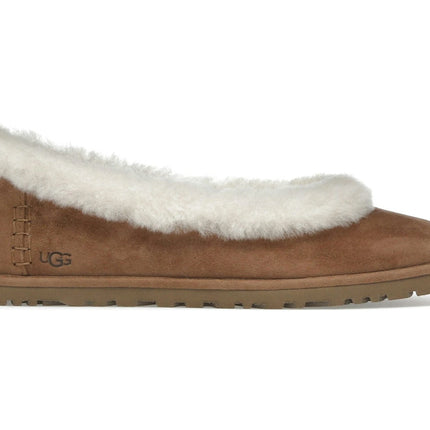 UGG Zora Ballet Flat Chestnut 1178111-CHE, vue principale