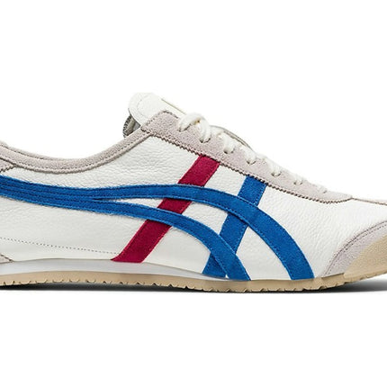 Onitsuka Tiger Mexico 66 Vintage White Directoire Blue Red 1183B391-100, vue principale