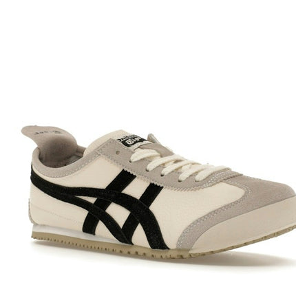 Onitsuka Tiger Mexico 66 Vintage Birch Black 1183B391-200, trois-quarts avant extérieur