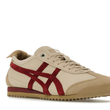 Onitsuka Tiger Mexico 66 SD Beige Beet Juice 1183C015-202, trois-quarts avant extérieur