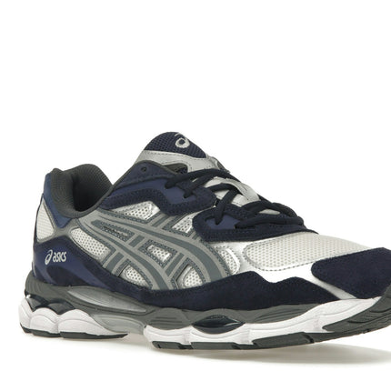 Asics Gel-NYC Yankees 1201A789-100, trois-quarts avant extérieur