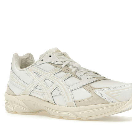Asics Gel-1130 White Cream 1201A844-100, trois-quarts avant extérieur