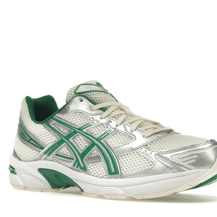 Asics Gel-1130 Cream Kale 1201A974-100, trois-quarts avant extérieur