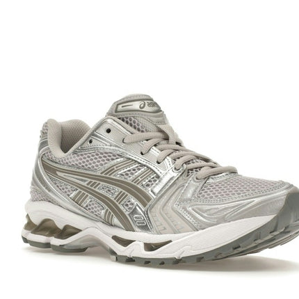 Asics Gel-Kayano 14 Cloud Grey 1202A056-021, trois-quarts avant extérieur