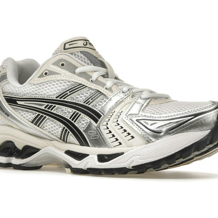 Asics Gel-Kayano 14 White Midnight 1202A056-109, trois-quarts avant extérieur