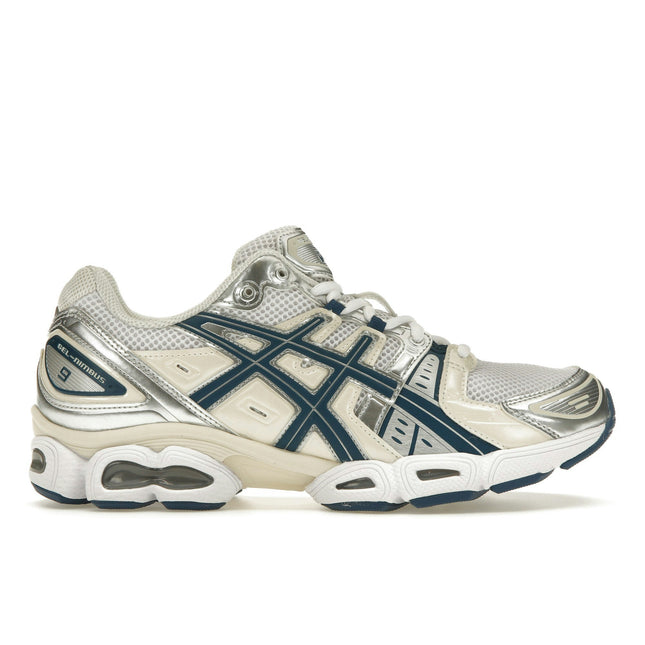 ASICS Gel-Nimbus 9 White Light Indigo (Women's) 1202A278-108, vue principale