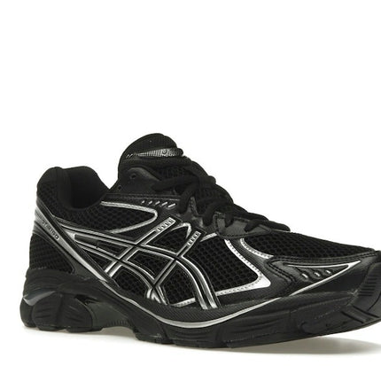 Asics GT-2160 Black Pure Silver 1203A275-001, trois-quarts avant extérieur