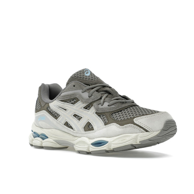 Asics Gel-NYC Steeple Grey Cream 1203A372-020, trois-quarts avant extérieur