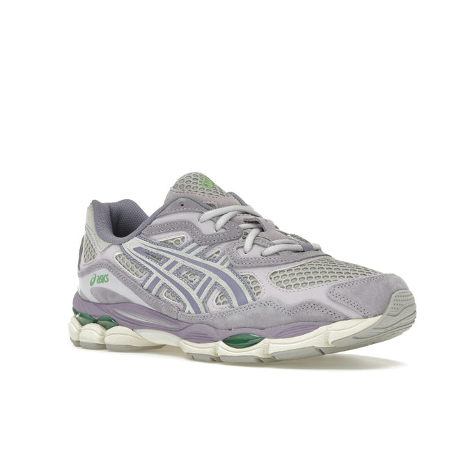 Asics Gel-NYC Cement Grey Ash Rock 1203A372-021, trois-quarts avant extérieur