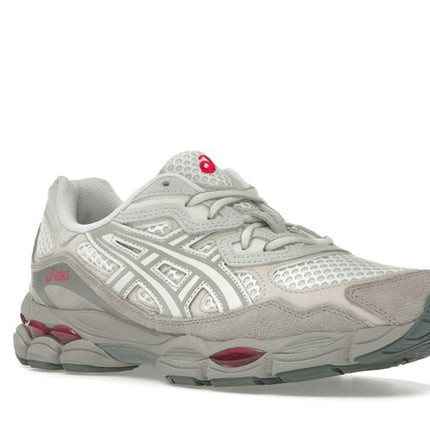 Asics Gel-NYC Cream Moonrock 1203A372-100, trois-quarts avant extérieur