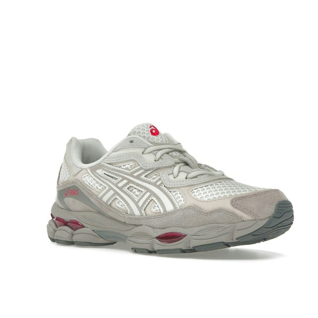Asics Gel-NYC Cream Moonrock 1203A372-100, trois-quarts avant extérieur