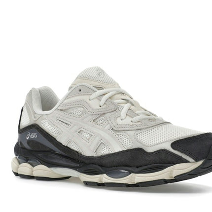Asics Gel-NYC White Smoke Grey 1203A383-111, trois-quarts avant extérieur