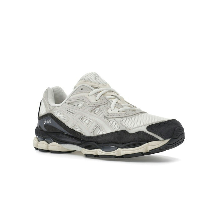 Asics Gel-NYC White Smoke Grey 1203A383-111, trois-quarts avant extérieur