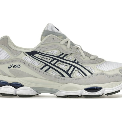 Asics Gel-NYC White Midnight Navy Grey 1203A383-118, vue principale