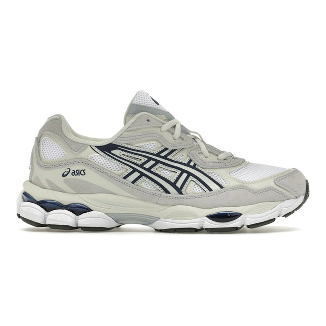 Asics Gel-NYC White Midnight Navy Grey 1203A383-118, vue principale