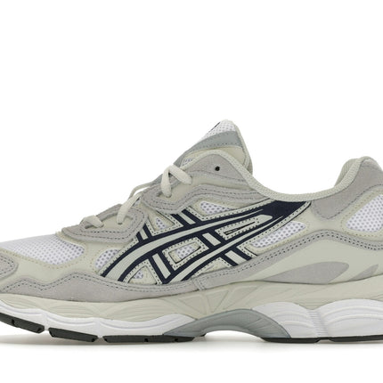 Asics Gel-NYC White Midnight Navy Grey 1203A383-118, profil intérieur