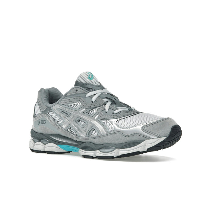 Asics Gel-NYC Glacier Grey Blue 1203A424-020, trois-quarts avant extérieur