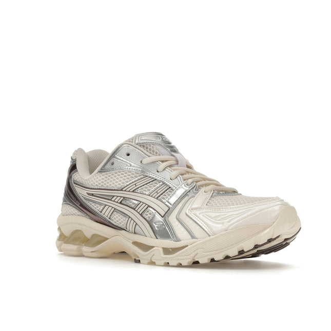 Asics Gel-Kayano 14 Cream Cocoa Powder 1203A537-118, trois-quarts avant extérieur