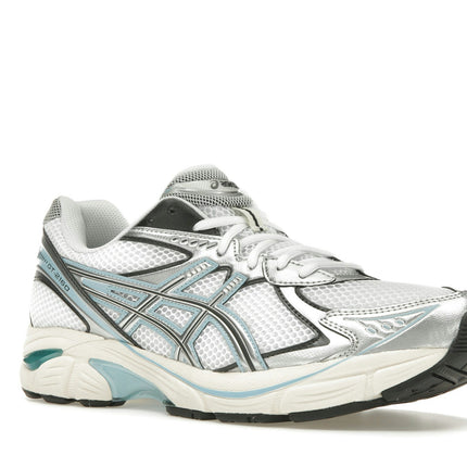 Asics GT-2160 White Pure Silver 1203A544-101, trois-quarts avant extérieur