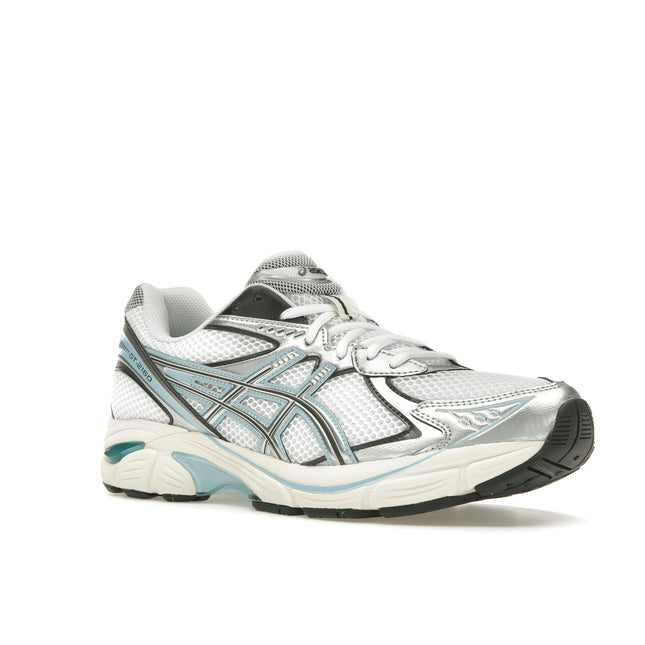 Asics GT-2160 White Pure Silver 1203A544-101, trois-quarts avant extérieur
