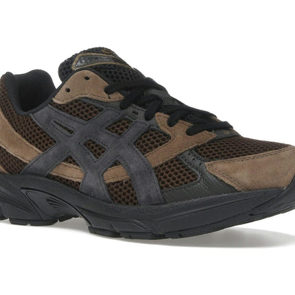Asics Gel-1130 Dark Brown Midnight 1203A548-200, trois-quarts avant extérieur
