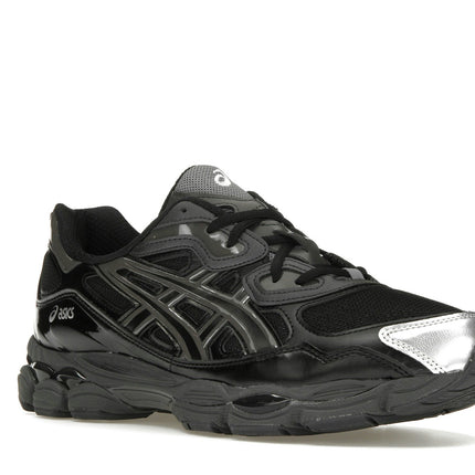 Asics Gel-NYC Kicki Yang Zhang Black Pure Silver 1203A571-001, trois-quarts avant extérieur