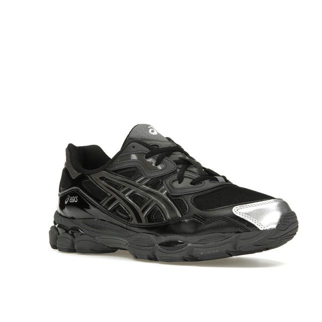 Asics Gel-NYC Kicki Yang Zhang Black Pure Silver 1203A571-001, trois-quarts avant extérieur