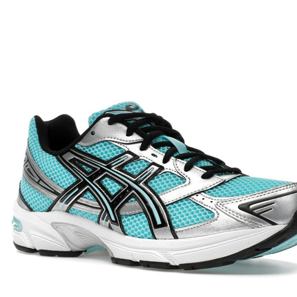 Asics Gel-1130 Larimar Blue Silver 1203A609-400, trois-quarts avant extérieur