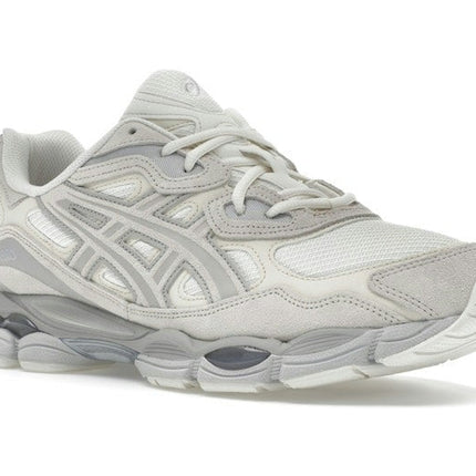 Asics Gel-NYC Cream Grey 1203A739-100, trois-quarts avant extérieur
