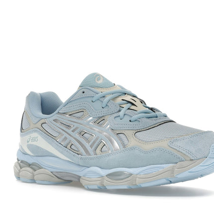 Asics Gel-NYC Storm Cloud Pure Silver 1203A739-401, trois-quarts avant extérieur
