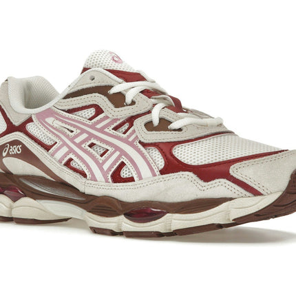 Asics Gel-NYC Cream Sweet Pink 1203A788-100, trois-quarts avant extérieur
