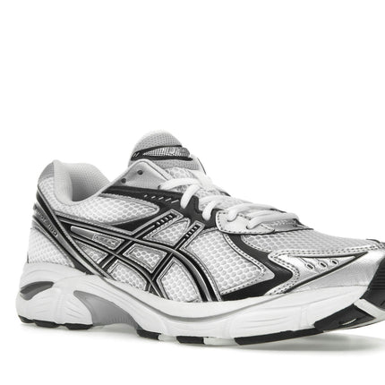 Asics GT-2160 White Black Silver 1203A796-100, trois-quarts avant extérieur