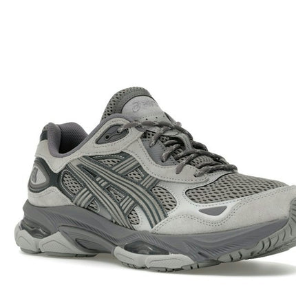 ASICS Gel-NYC 2.0 Cement Gray 1203B080-020, trois-quarts avant extérieur