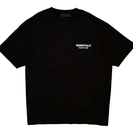 Fear Of God Essentials Jersey Crewneck T-Shirt Black 125HO244360F, vue principale