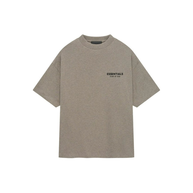 Fear Of God Essentials Jersey Crewneck T-Shirt Heather Gray 125HO244369F, vue principale